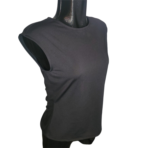 PURE Suzy Shier Back Short Sleeve Top M - Picture 2 of 6